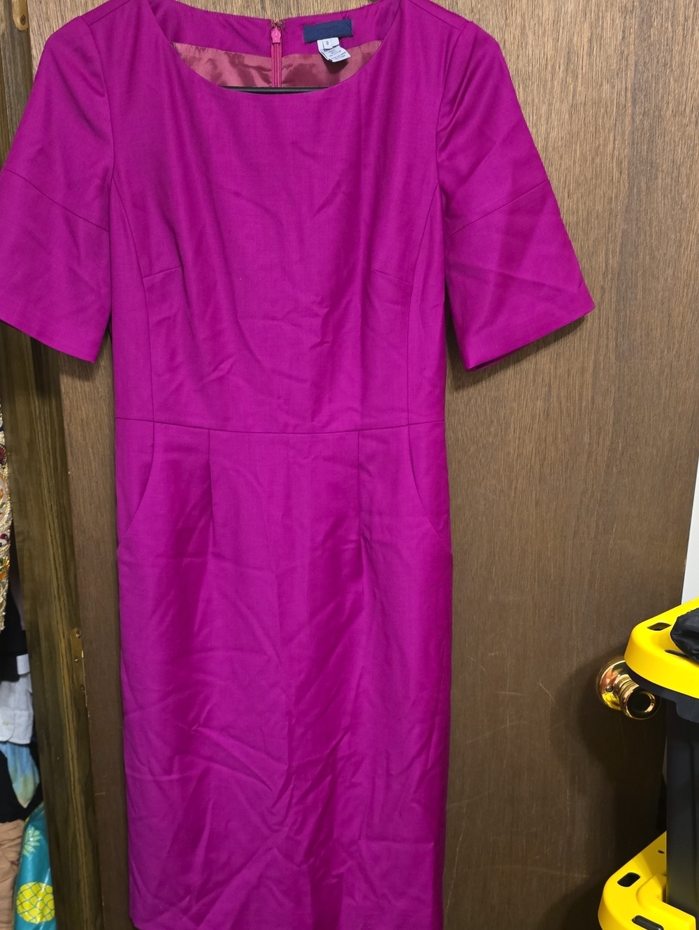 j. crew wool dress